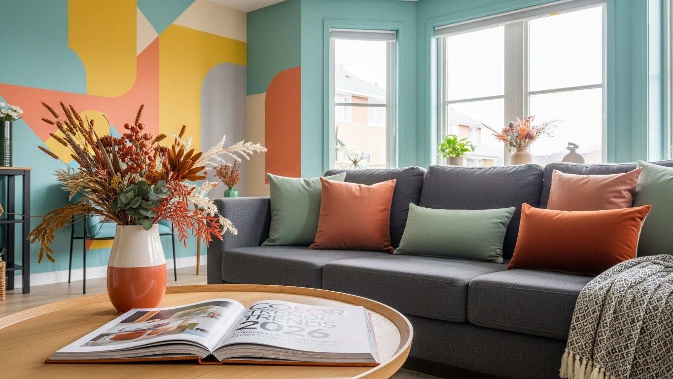Tendências de Cores 2026: Guia Completo para Renovar a sua Casa